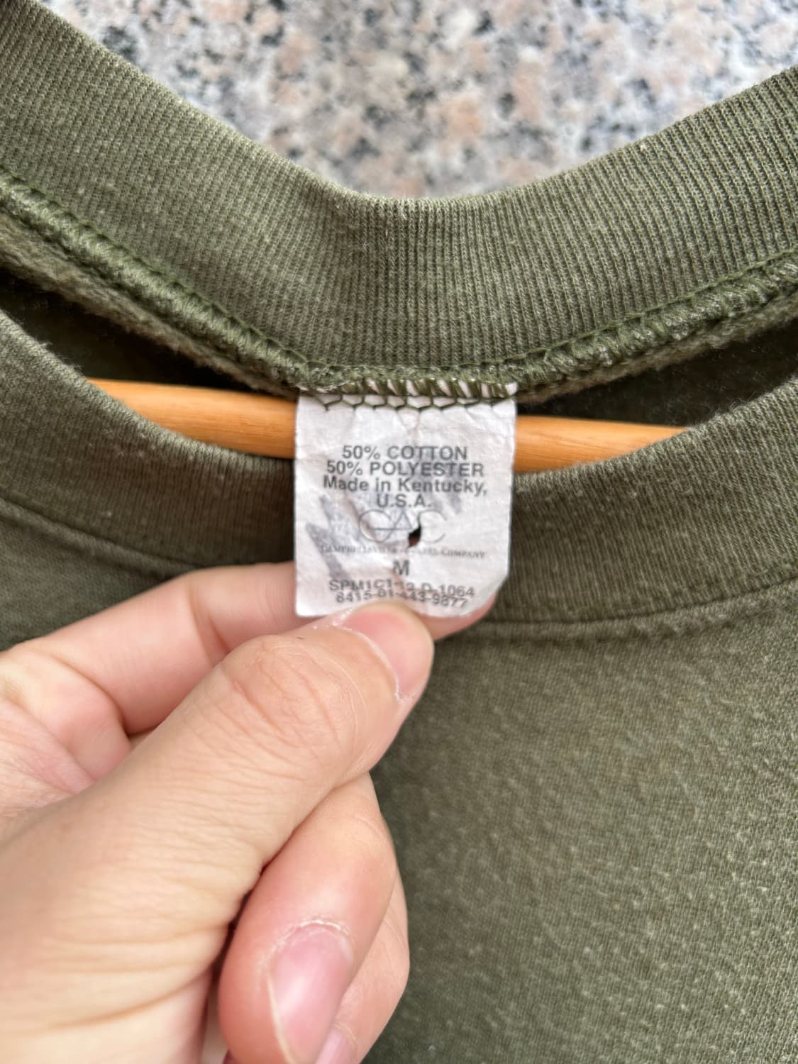 빈티지 USMC 미해병대 스웻셔츠 상품이미지3