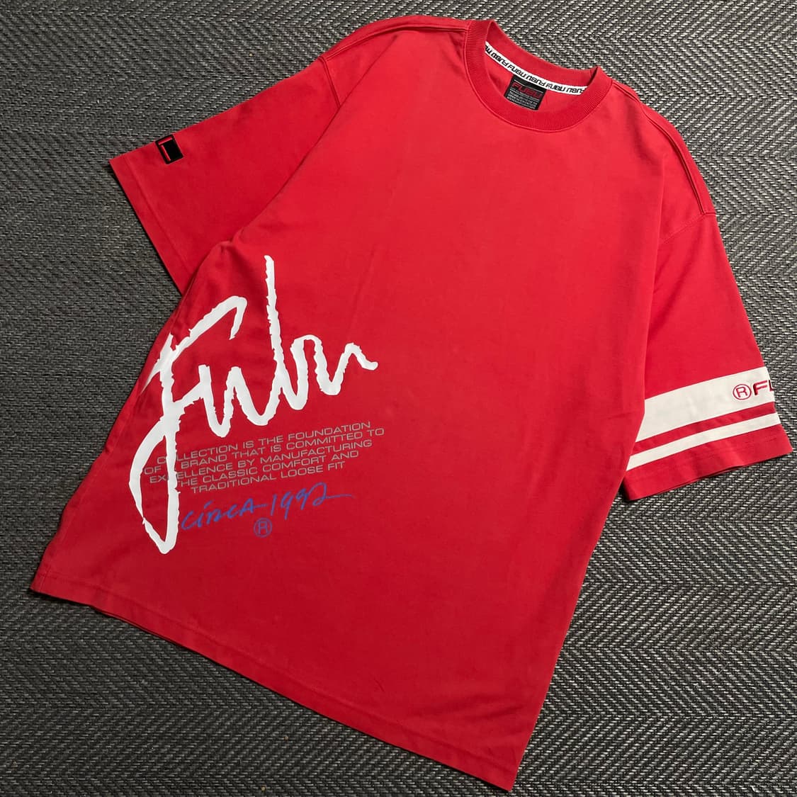 00s FUBU 올드스쿨 빅로고 박시핏 반팔 티셔츠y 5982 상품이미지1