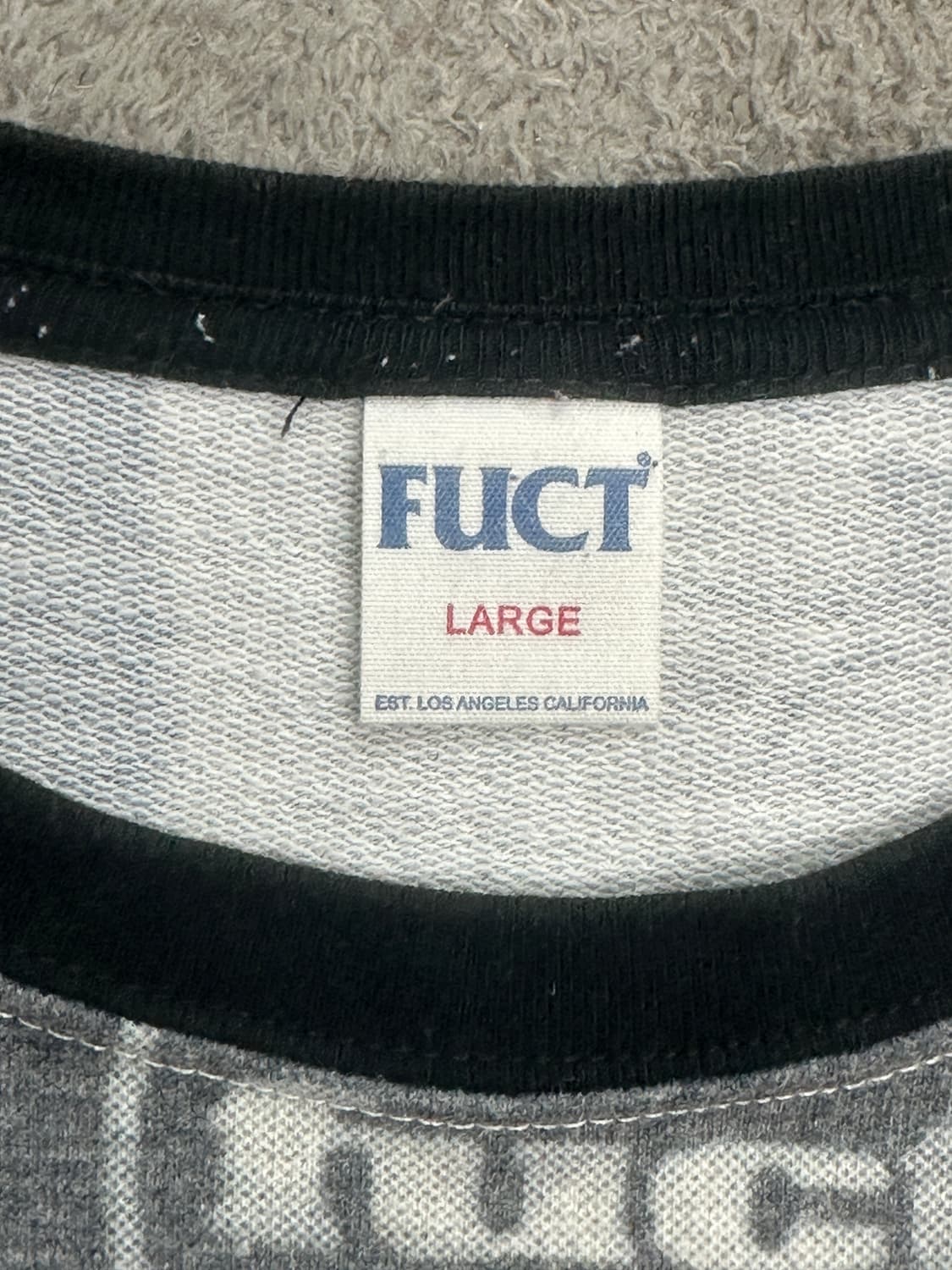 FUCT 로고 AOP 티셔츠 L 상품이미지4