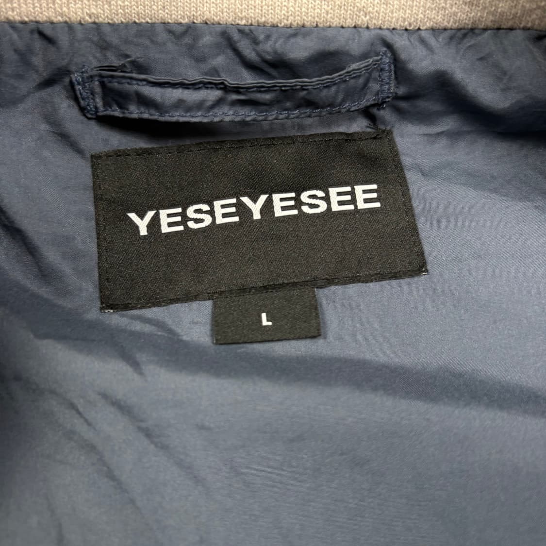 예스아이씨 네이비 코듀로이 바시티 상품이미지3