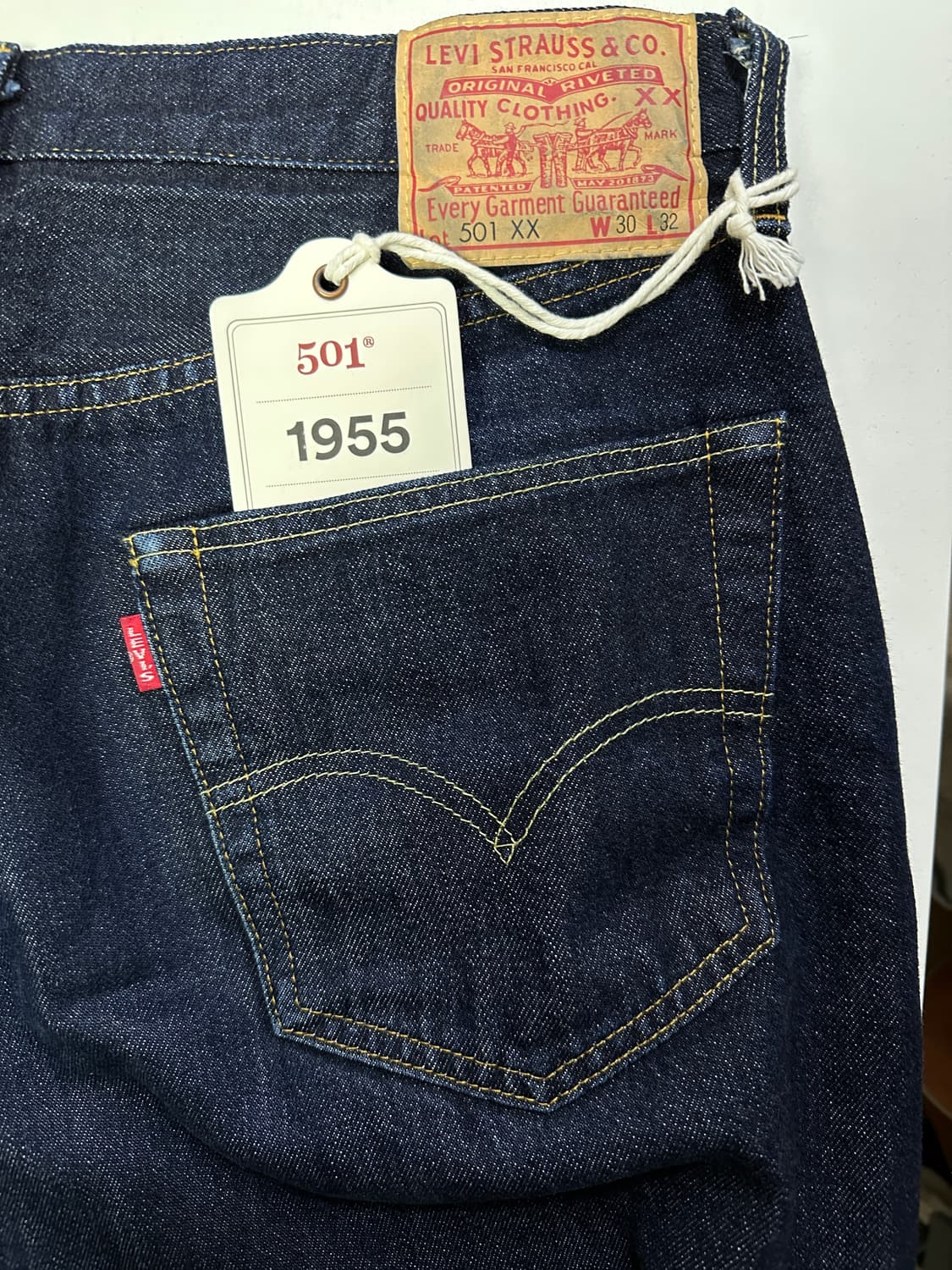 리바이스  LVc 1955 501 55501 린스드 30/32 상품이미지1