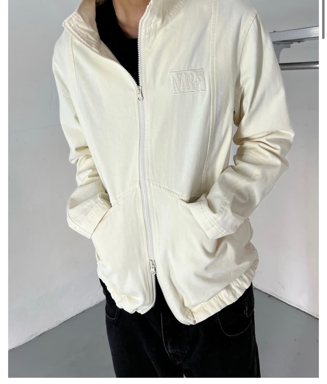 (S) plastic product MPa 포터블 자켓 아이보리 상품이미지1