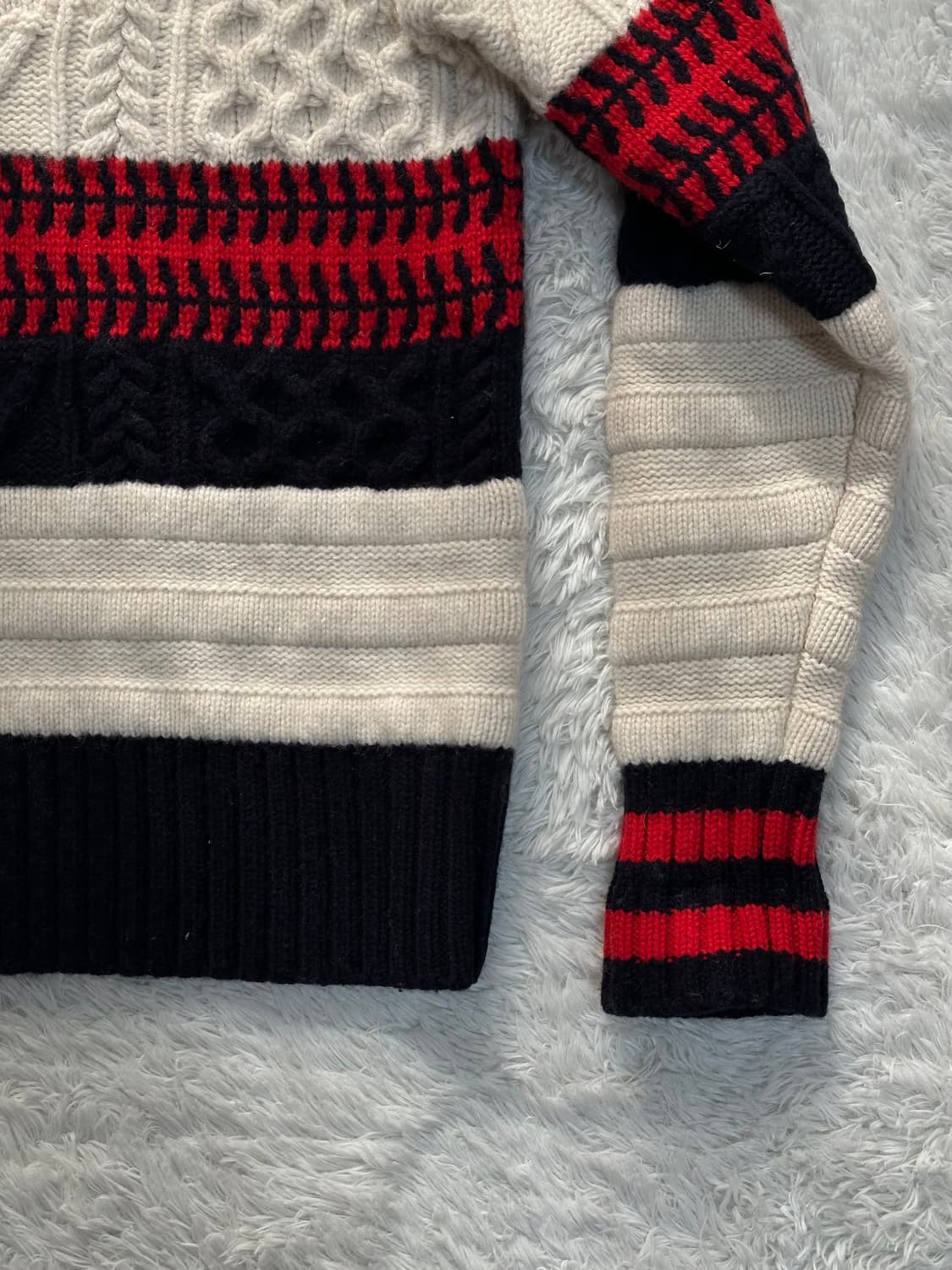 타미 힐피거 페어 아일 패턴 스웨터 S 상품이미지6