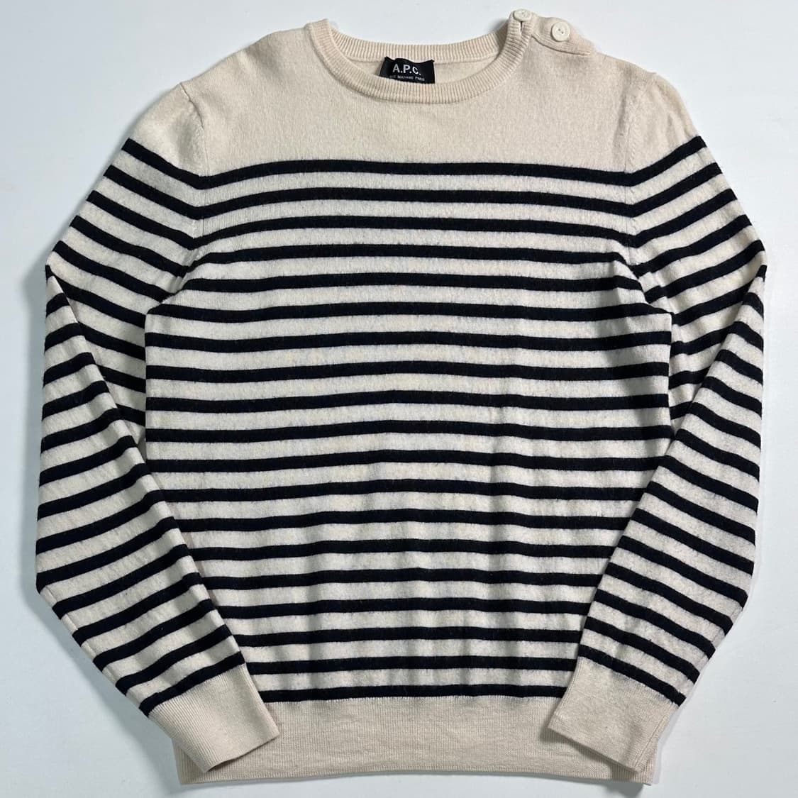 APC 아페쎄 스트라이프 울 니트  상품이미지1