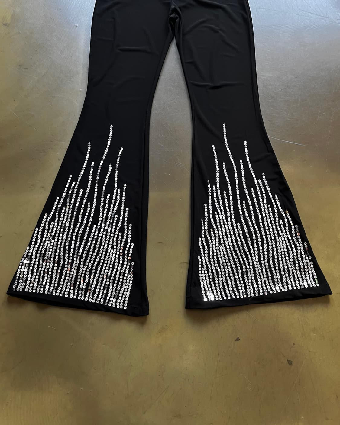 Jpn Vintage Spangle Trim Boots-Cut Pants 상품이미지6