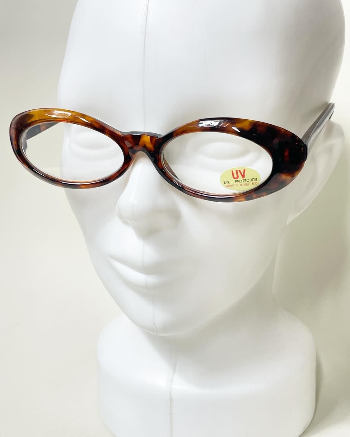 90s 레오파드 캣아이 프레임 무광 빈티지 안경 상품이미지8