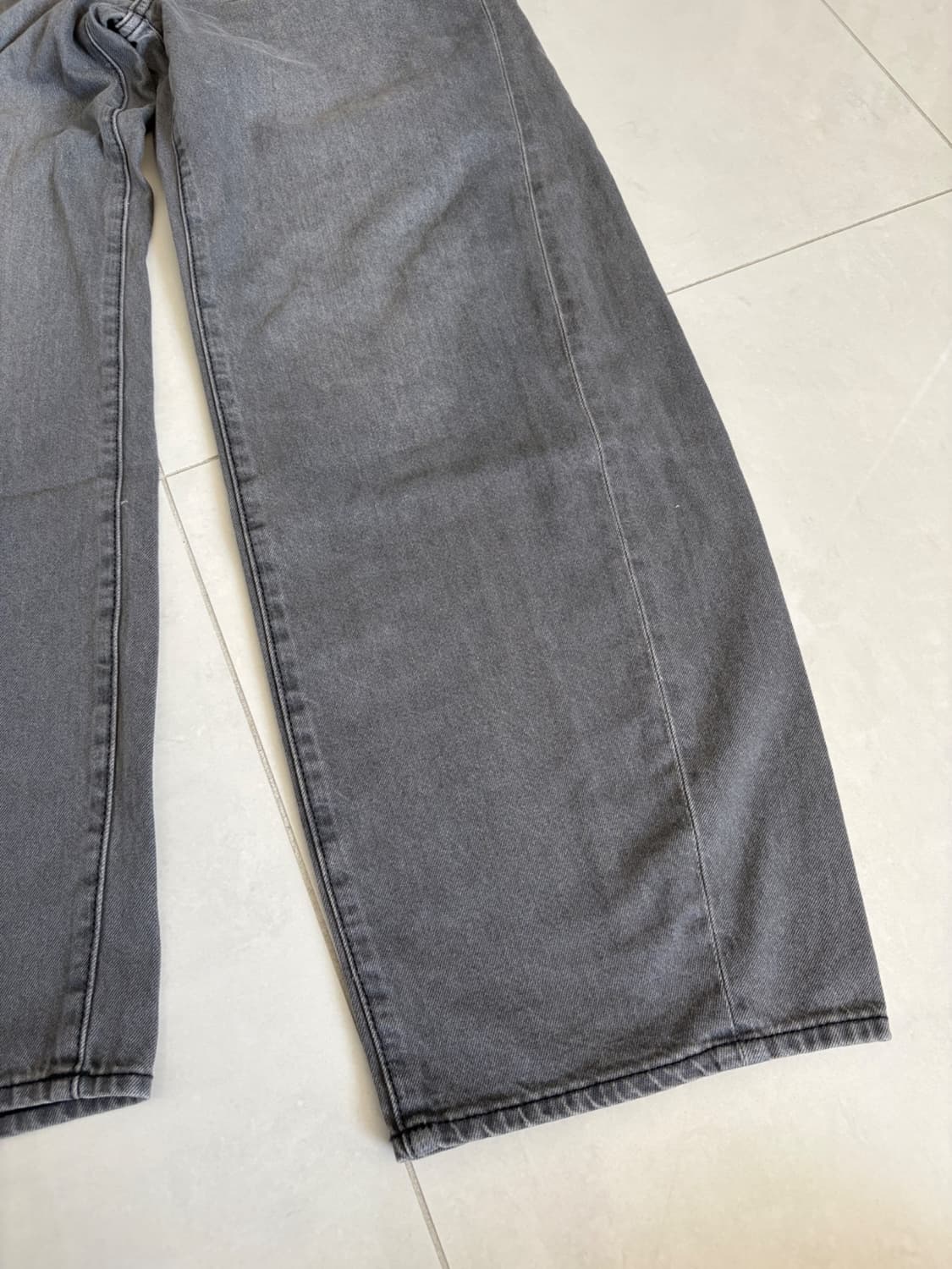 barrel leg jeans pant EC LONG 상품이미지8