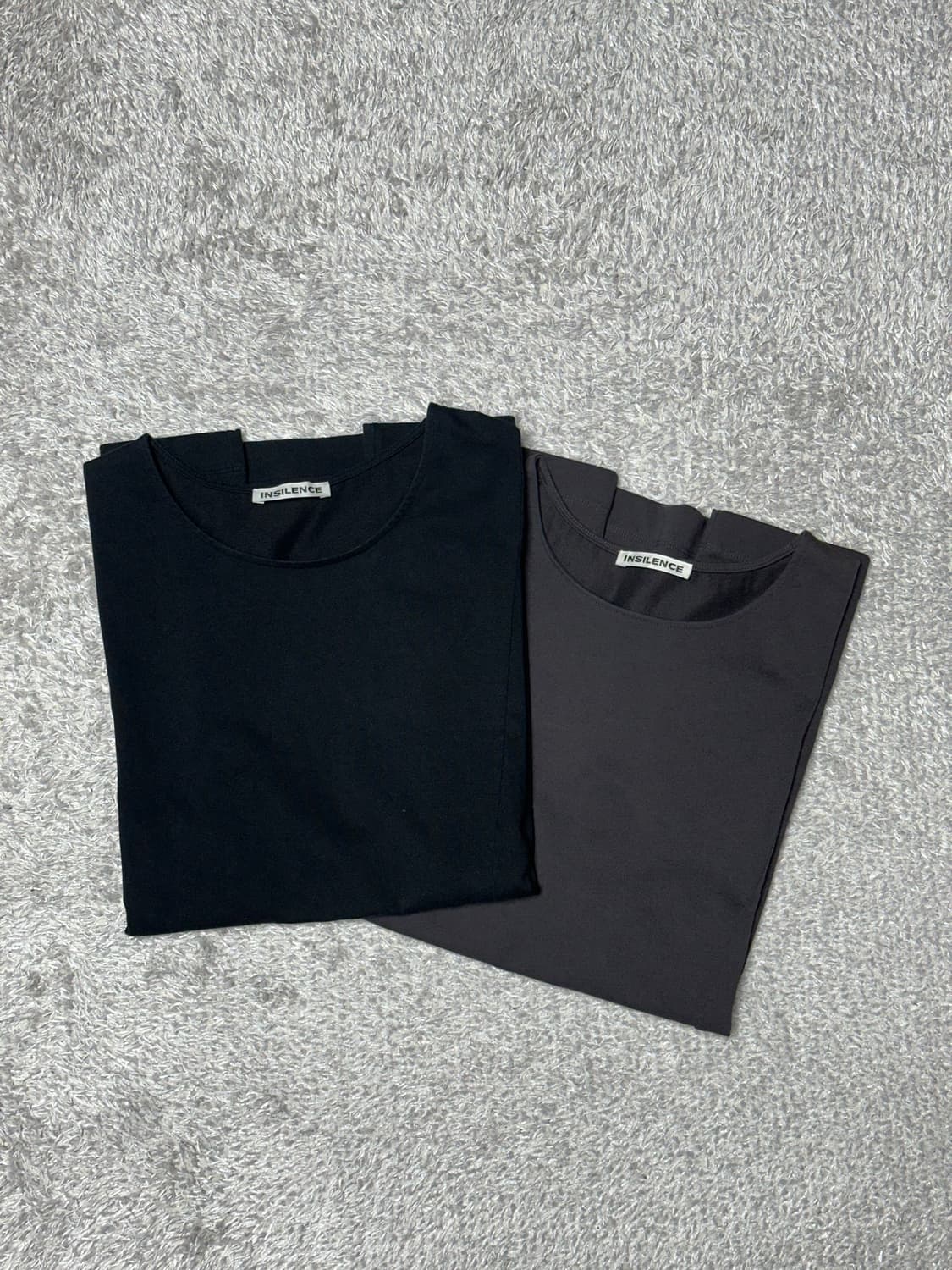 [S]인사일런스 절개 반팔 2종 상품이미지1