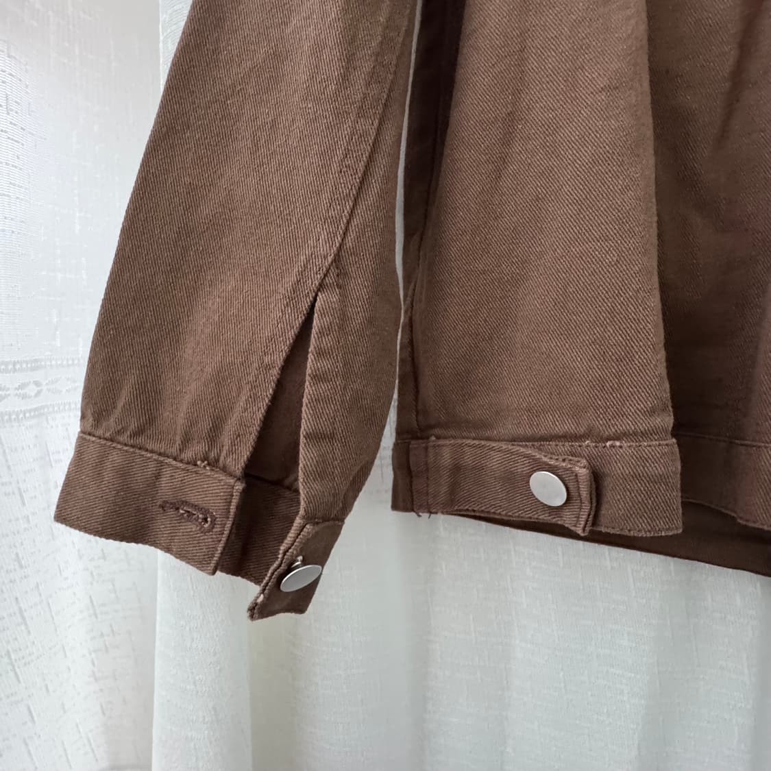 브라운 데님 자켓 미착용 L 남여공용 상품이미지7
