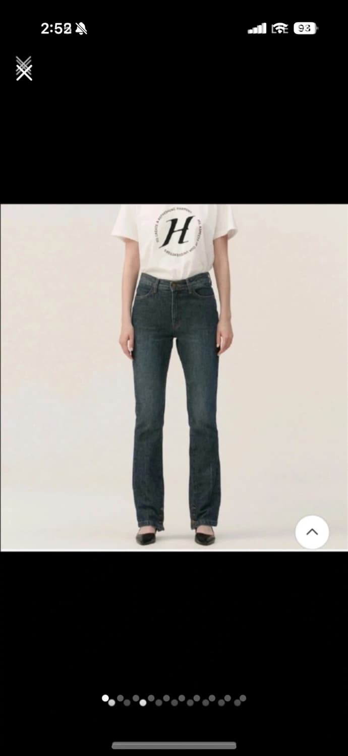 더오픈프로덕트 WASHED NAVY SKINY JEANS, NAVY 상품이미지1