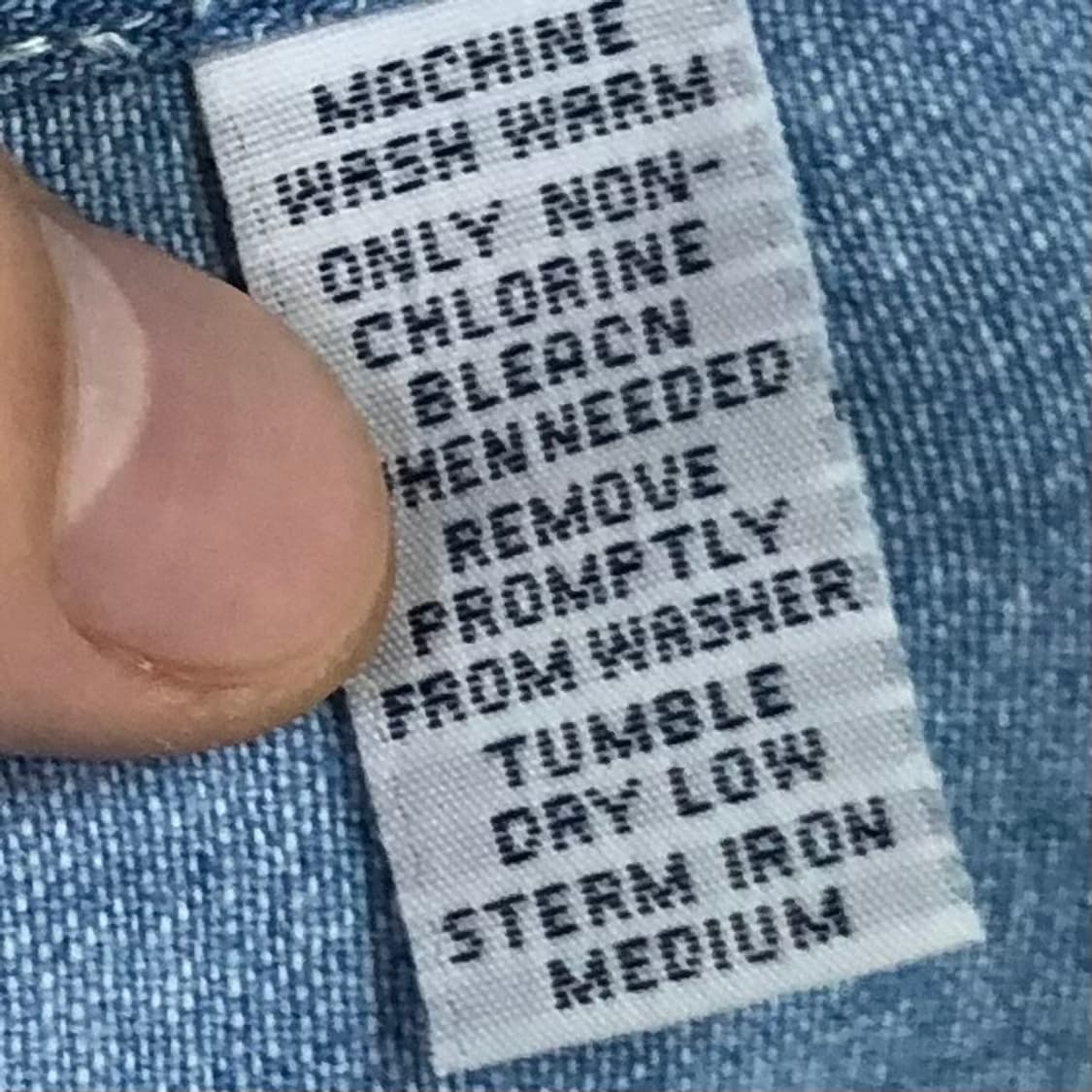 Xxl 폴로 데님 셔츠 상품이미지4