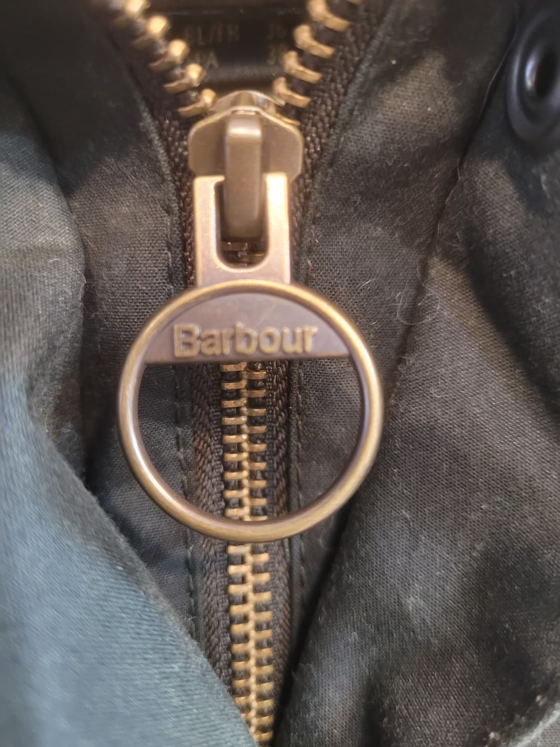 바버 비드넬 왁스 자켓 UK8 세이지 상품이미지5