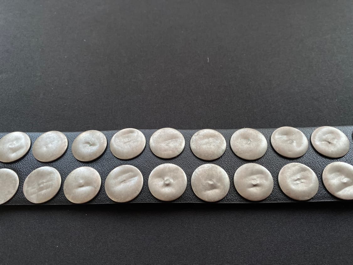 스터드 레더 벨트 상품이미지3