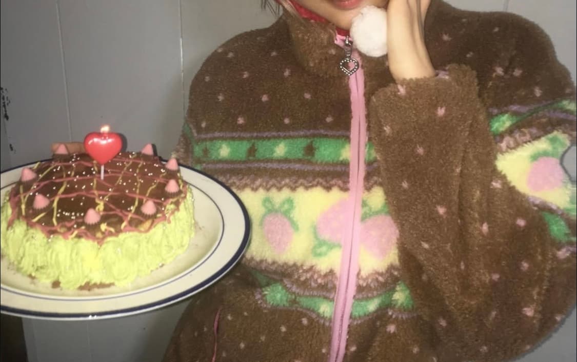 [Strawberrywestern]choco sherpa jacket S 상품이미지3