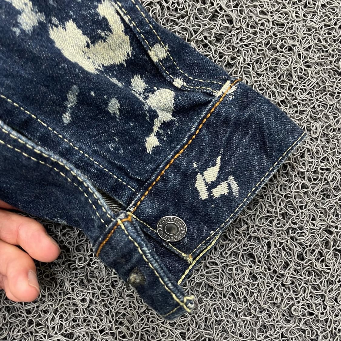 Levis  리바이스 레드탭 페인팅  데님 트러커 자켓 상품이미지5