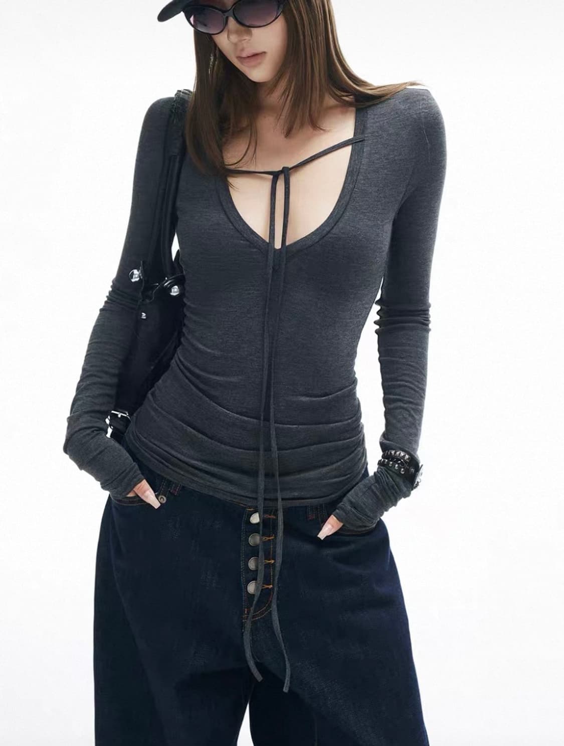 iamxiaa 긴팔 티셔츠 상품이미지1