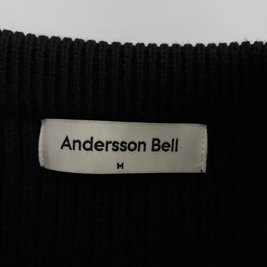 Andersson Bell  앤더슨벨 캐시미어 울 블랙 니트 상품이미지6