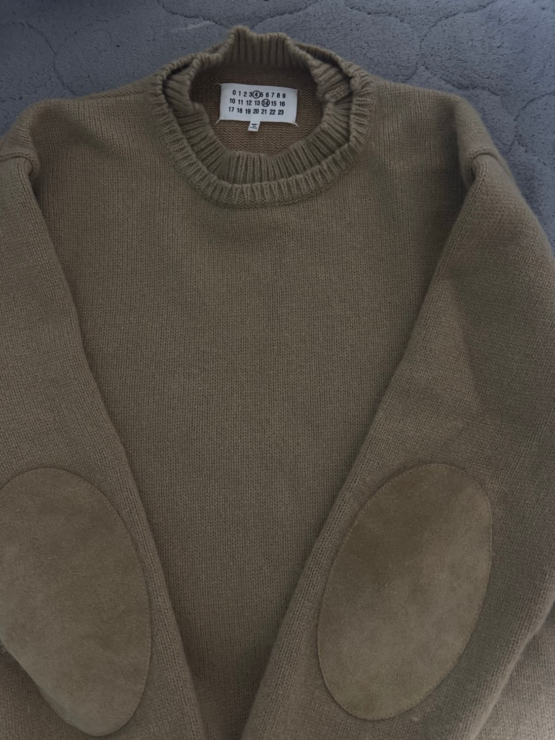 마르지엘라 엘보우 패치 니트 L 상품이미지1