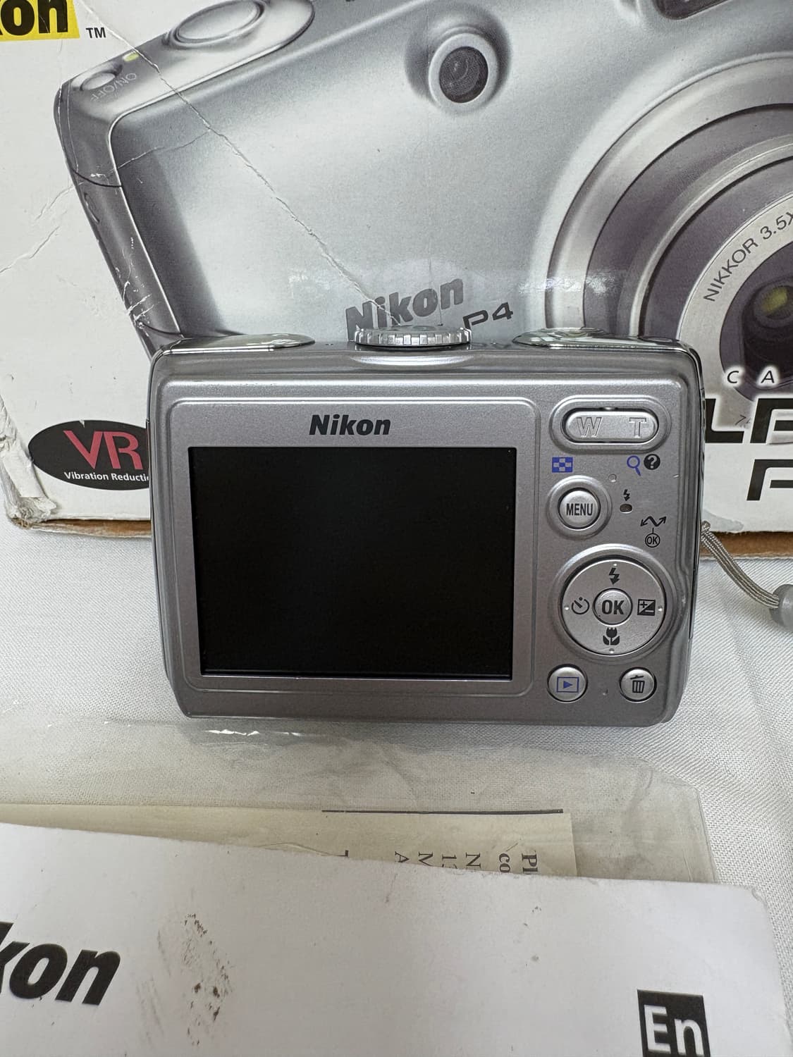 Nikon coolpix P4(쿨픽스 P4) 빈티지카메라 상품이미지3
