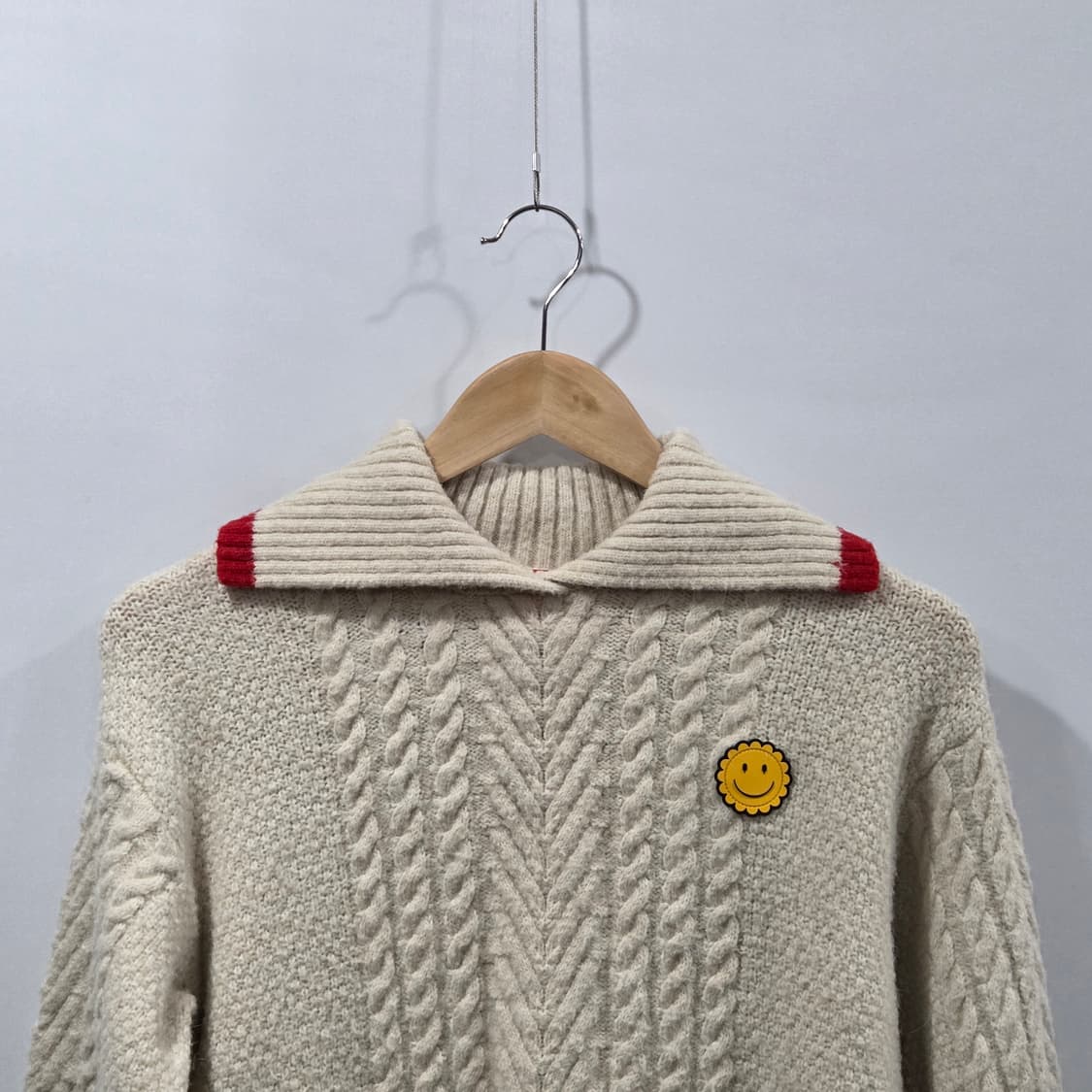 아이스비스킷 키즈 롱카라 피셔맨 니트 145 상품이미지2