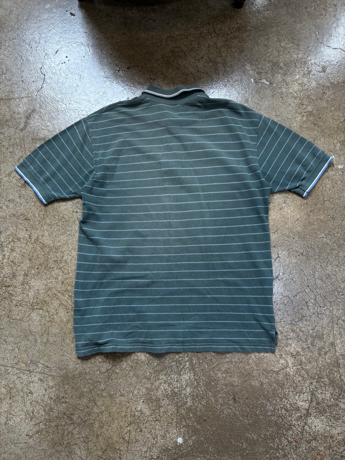 90s 올드 갭 스트라이프 카라 티셔츠 상품이미지5