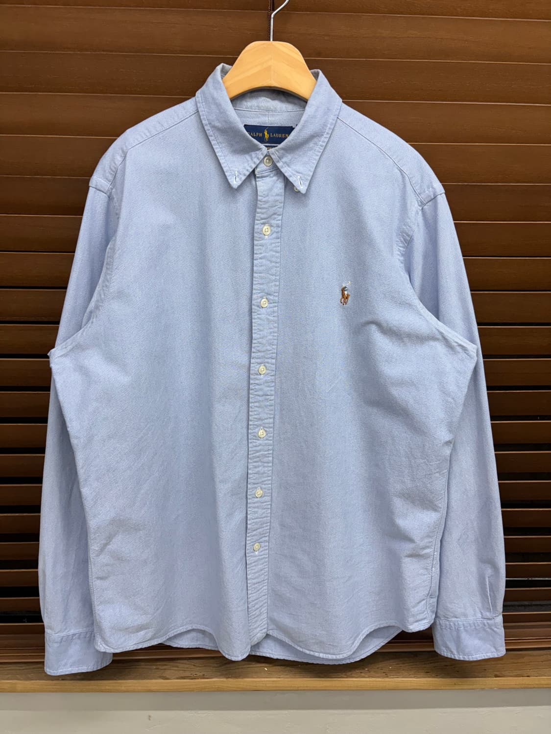 폴로 랄프로렌 파스텔 솔리드 셔츠 상품이미지4