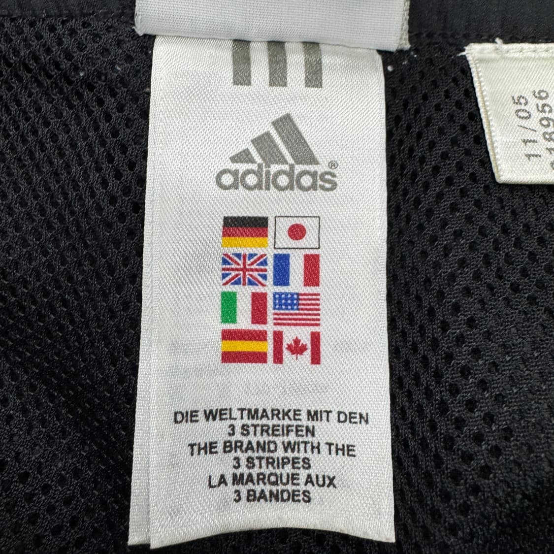 아디다스 00s 삼선 올드스쿨 바람막이 트랙팬츠 블랙 상품이미지8