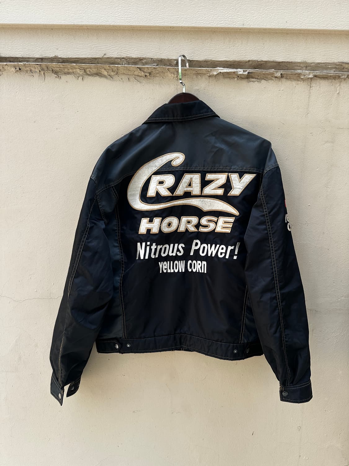 YELLOW CORN Crazy Horse 레이싱 자켓 상품이미지1
