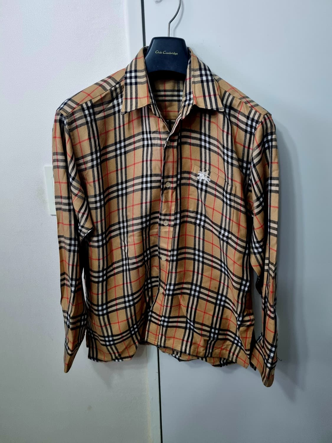 버버리 노바체크 남방 상품이미지1