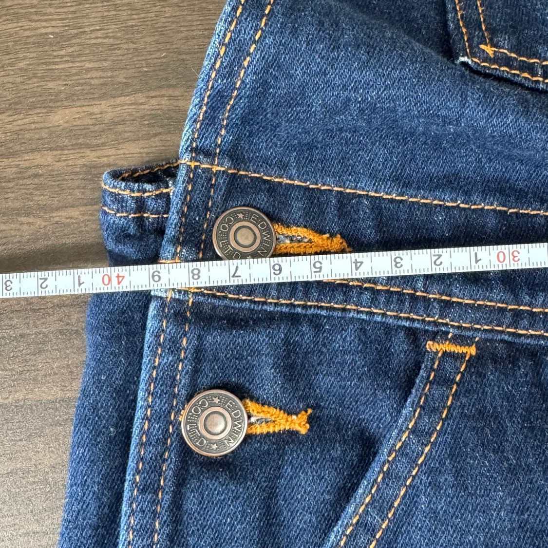 데님 오버롤 멜빵바지 / 에드윈 EDWIN  상품이미지8