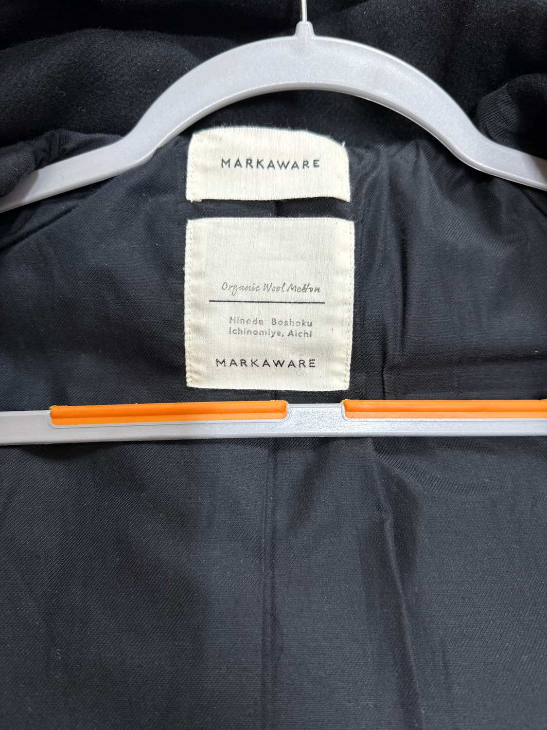 Markaware 마카웨어 23aw 오가닉 울 멜튼 코트 2사이즈 팝니다 상품이미지4