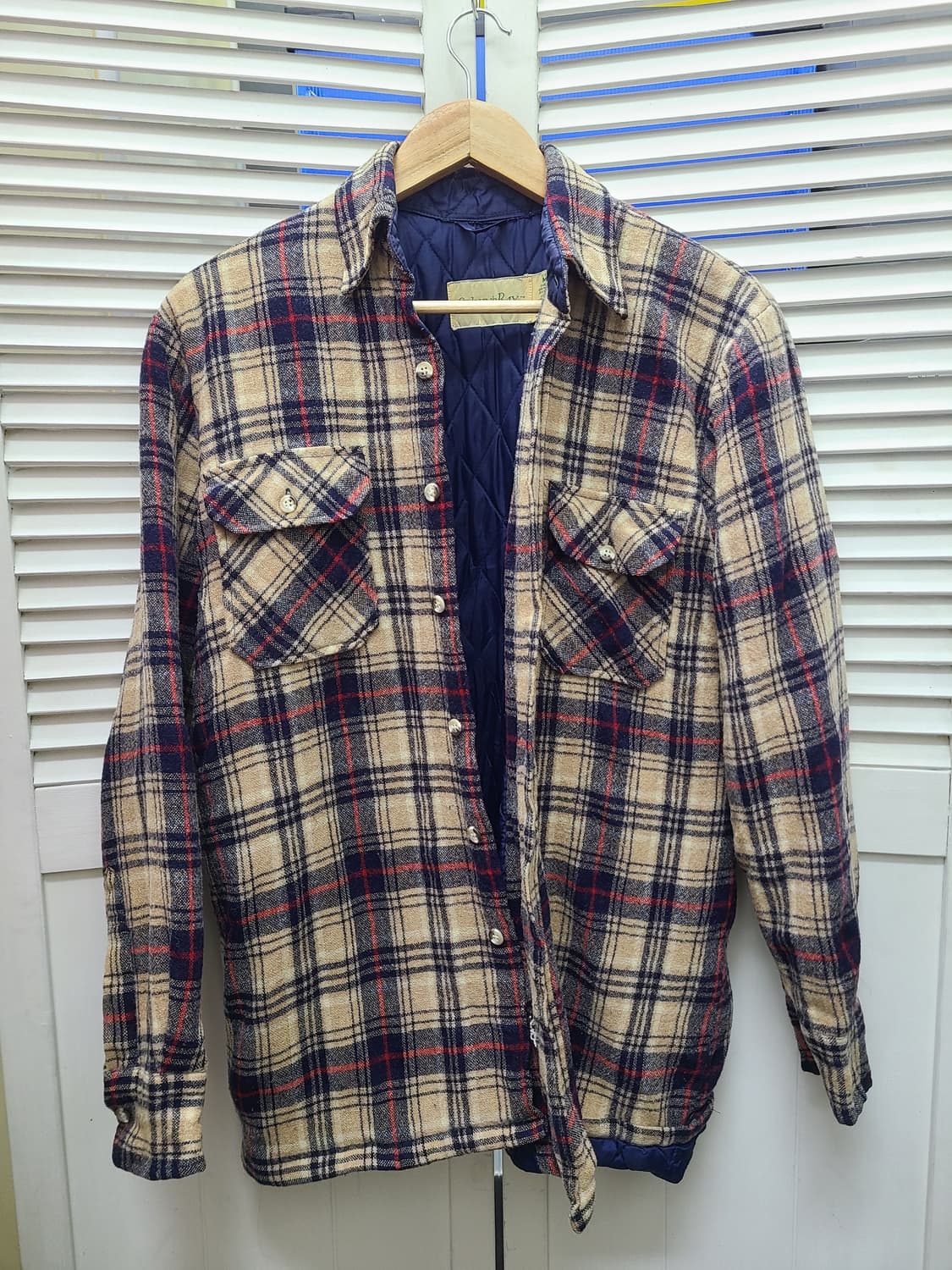 세인트존스베이 90s 퀼팅 플란넬 셔츠 상품이미지2