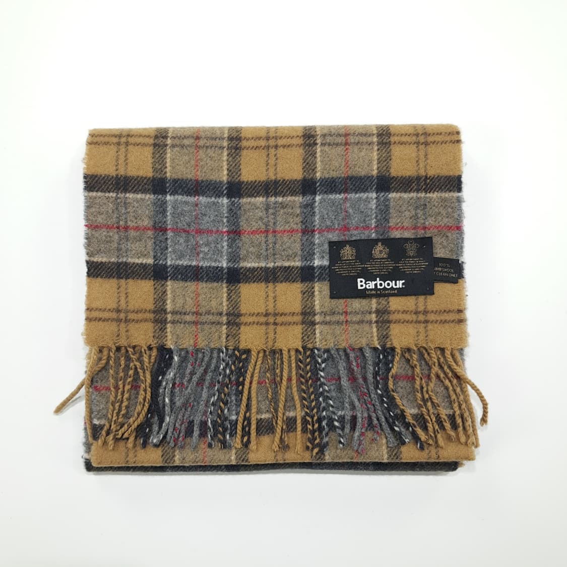 MX379 [Made in Scotland] 바버 램스울 시그니처 카멜 상품이미지6