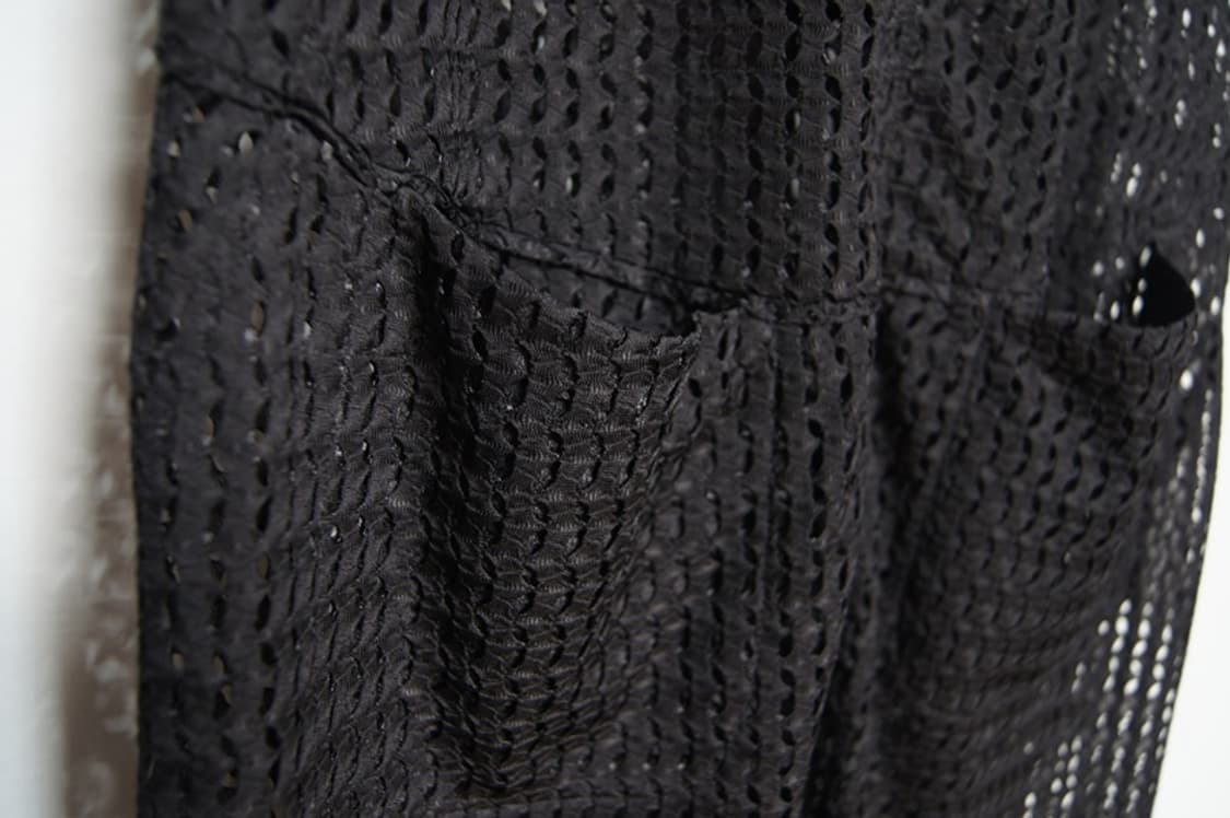 질샌더 정품 블랙 메쉬 맥시 드레스 상품이미지5