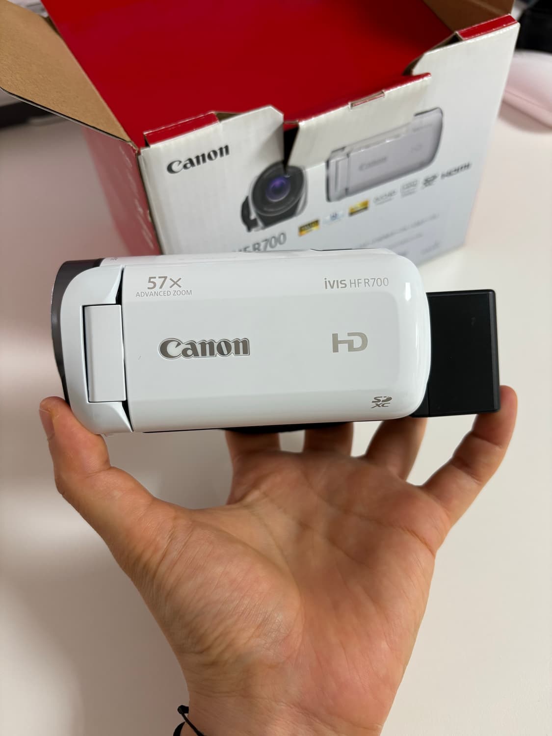 [풀박스] 캐논 iVIS HF R700 화이트 상품이미지4