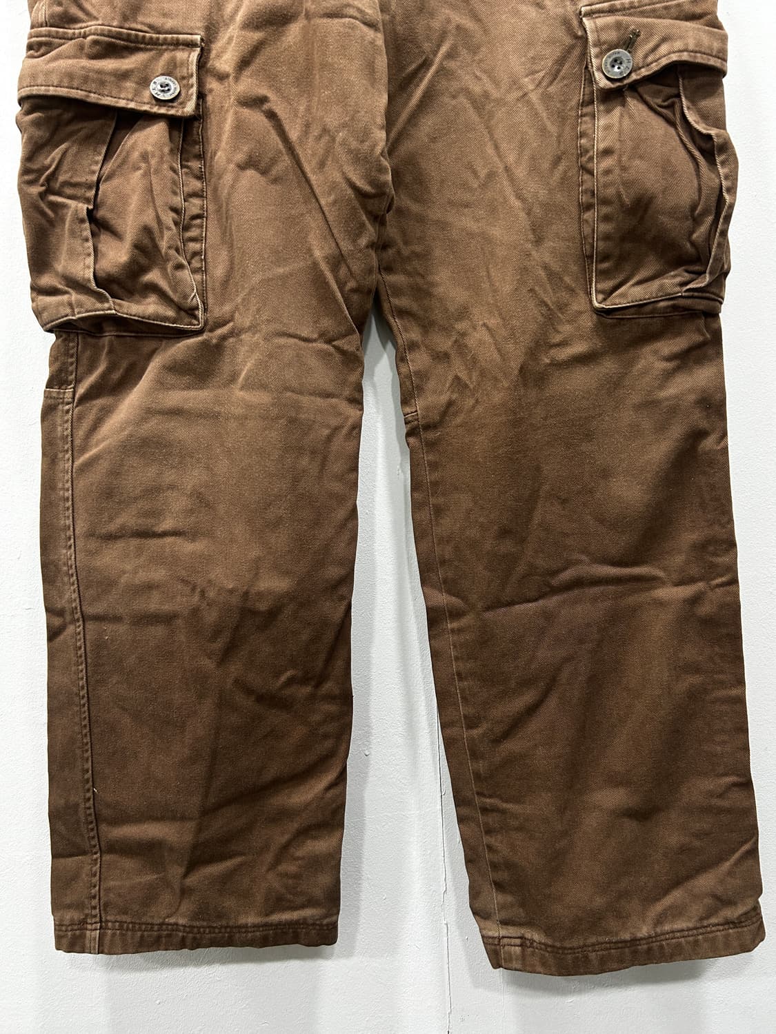 MLB 엠엘비 카고 팬츠 바지 남성 32~33인치 브라운 상품이미지3