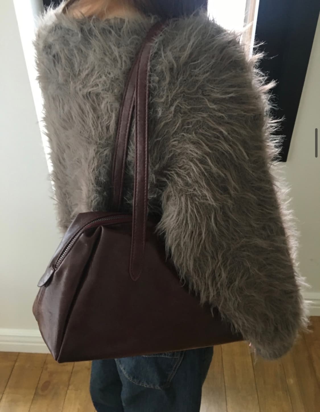 아워캐비넷 와인 숄더백 상품이미지3