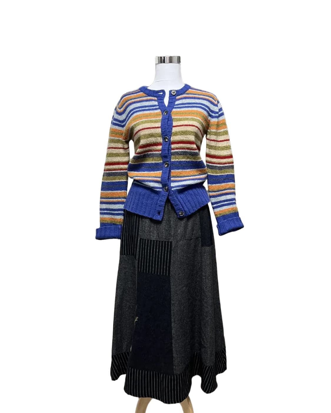 Blue stripe cardigan 상품이미지4