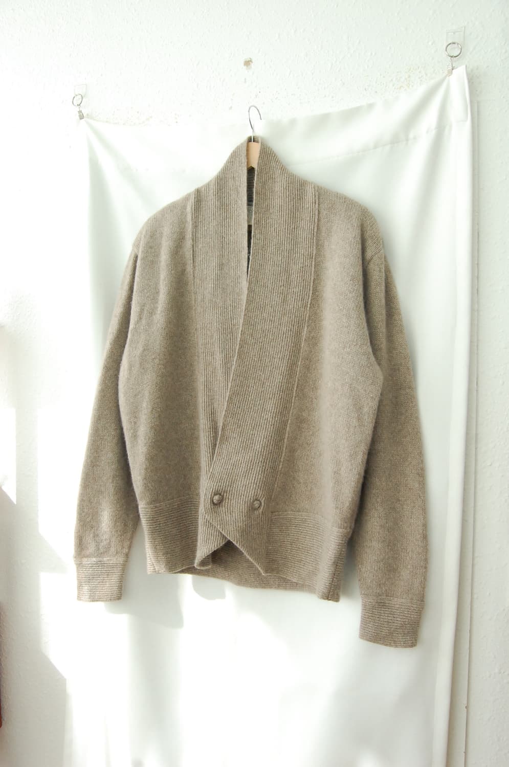 80s Issey miyake men cashmere cardigan 상품이미지1
