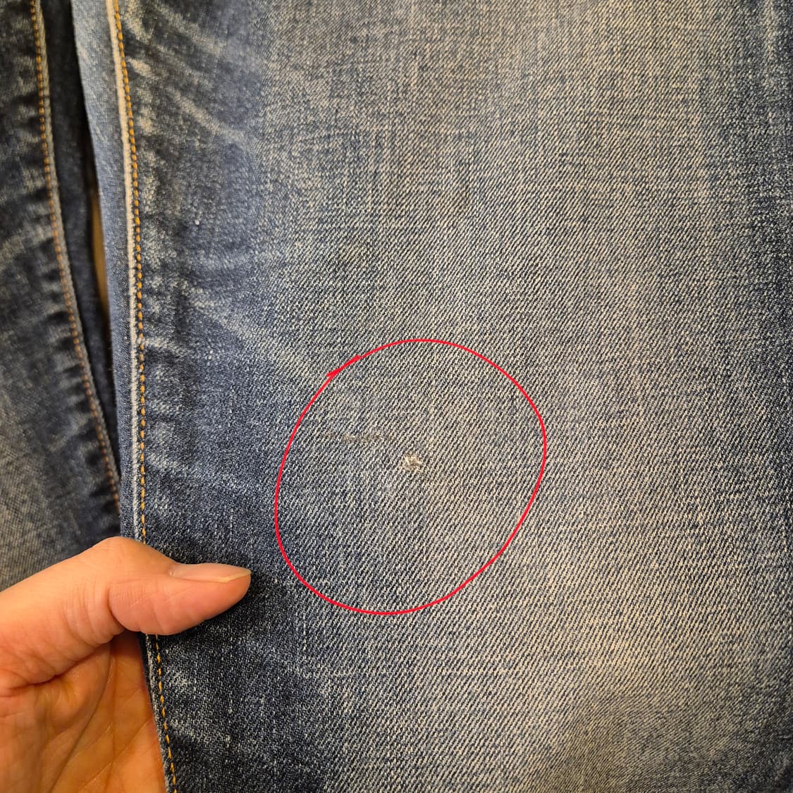 실사이즈-31인치 리바이스 541 청바지  상품이미지9