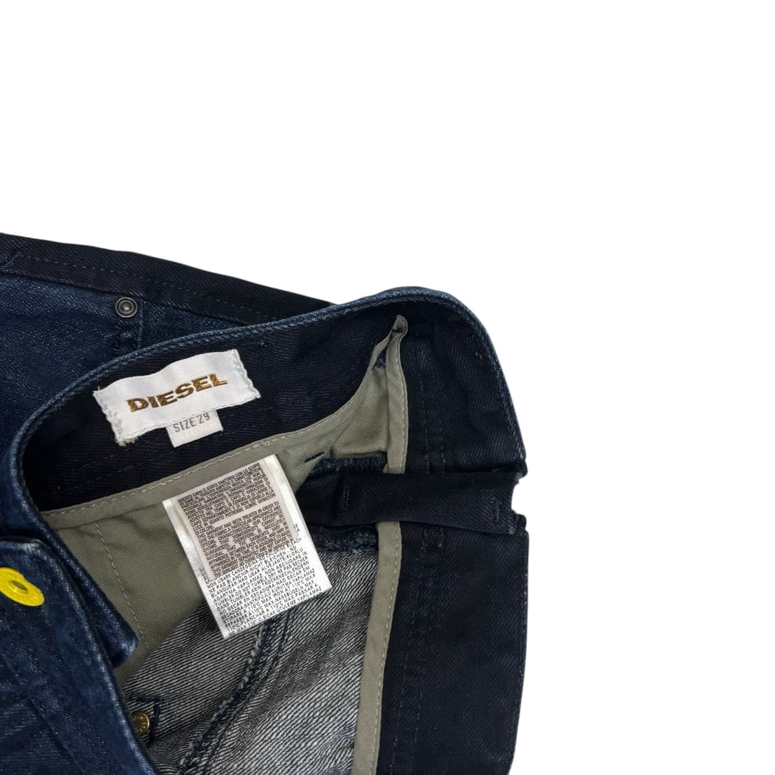 디젤 진청 슬림 핏 데님 팬츠 상품이미지3