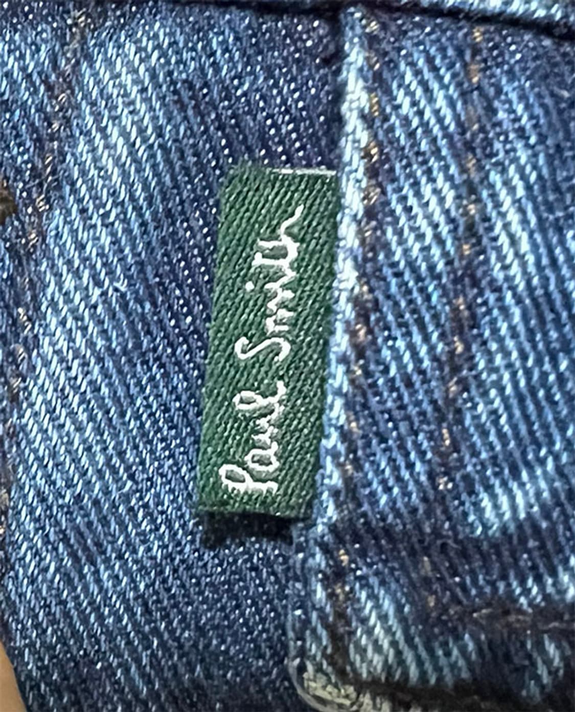 폴스미스 진스 90s 빈티지 남자 데님자켓 홍콩제조 희귀템 XL 105 상품이미지4