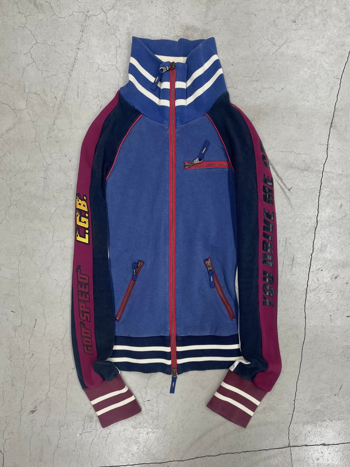 L.G.B. “God Speed” Boxer Zip-Up 상품이미지1