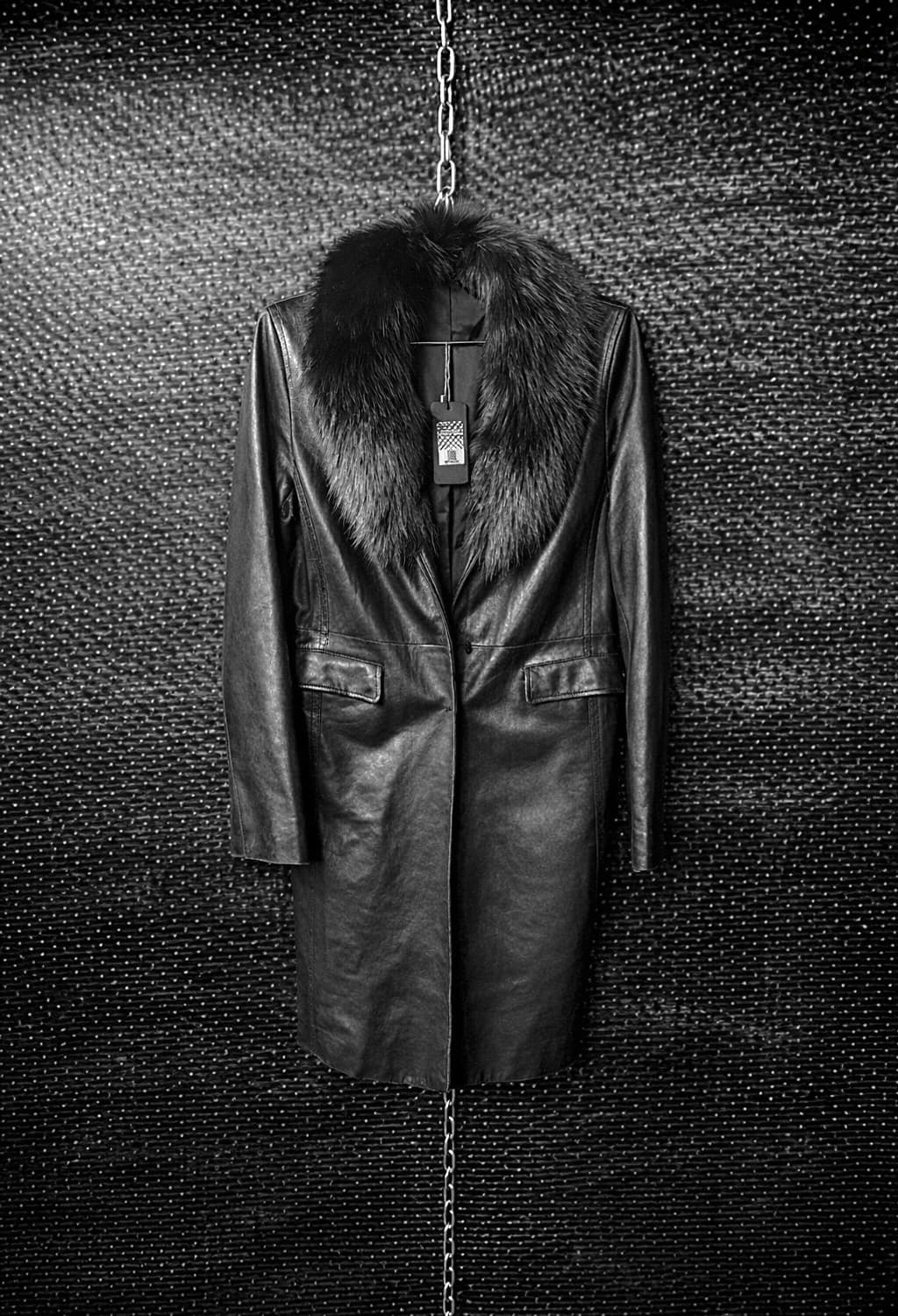 Comme ca du mode 퍼넥 레더코트 상품이미지1