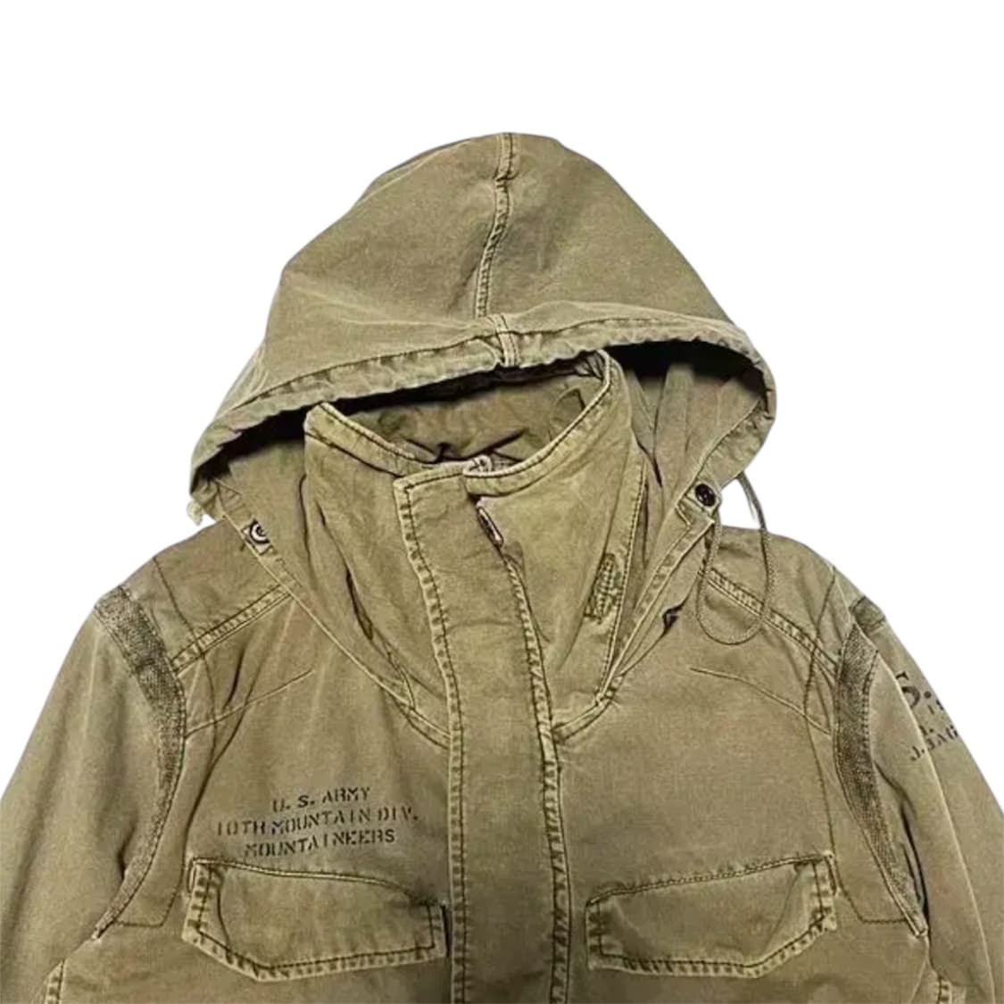 아비렉스 빈티지 U.S. Army 후드 파카 자켓 상품이미지3