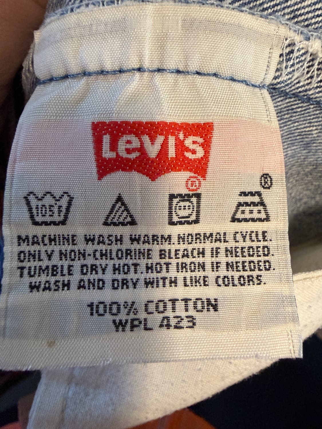 USA🇺🇸 리바이스 501 데님팬츠 33/32 상품이미지3