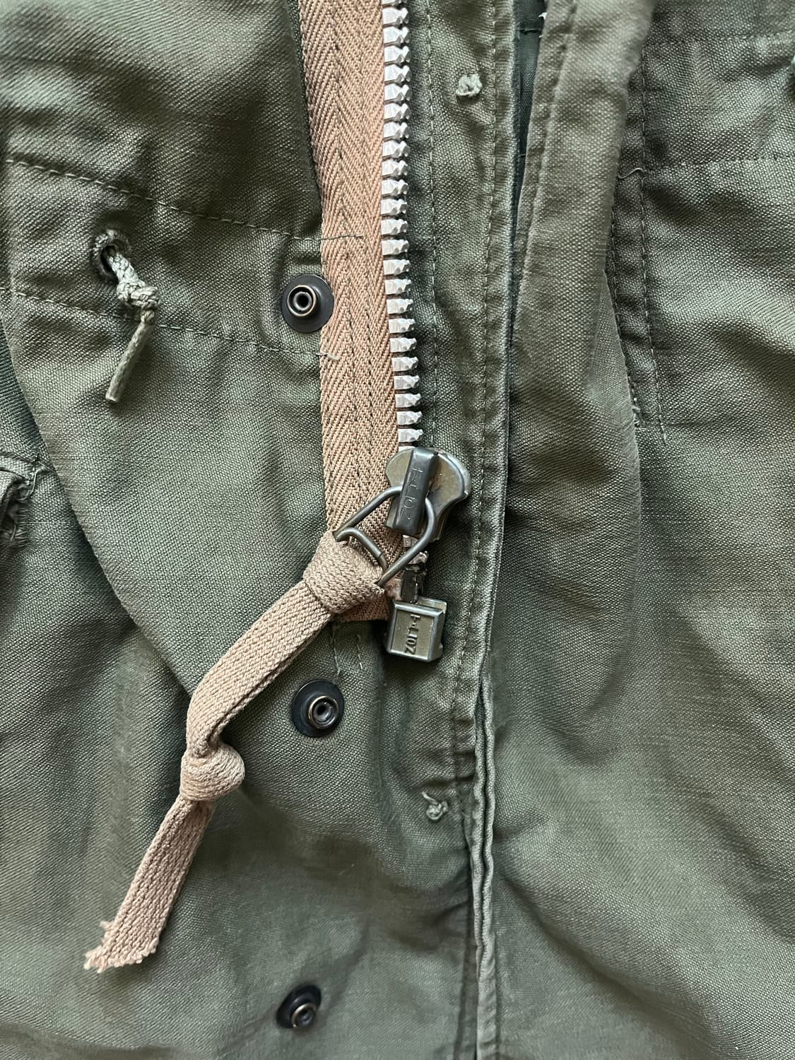 1952 US ARMY M-51 필드 자켓 S-R (초기형 스탬프) 상품이미지6