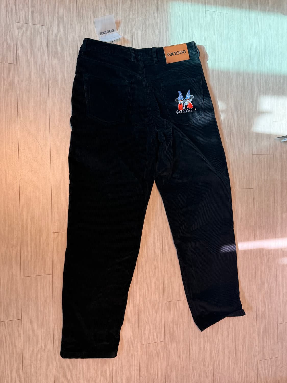 Gx1000 코듀로이 팬츠 32 블랙 상품이미지1