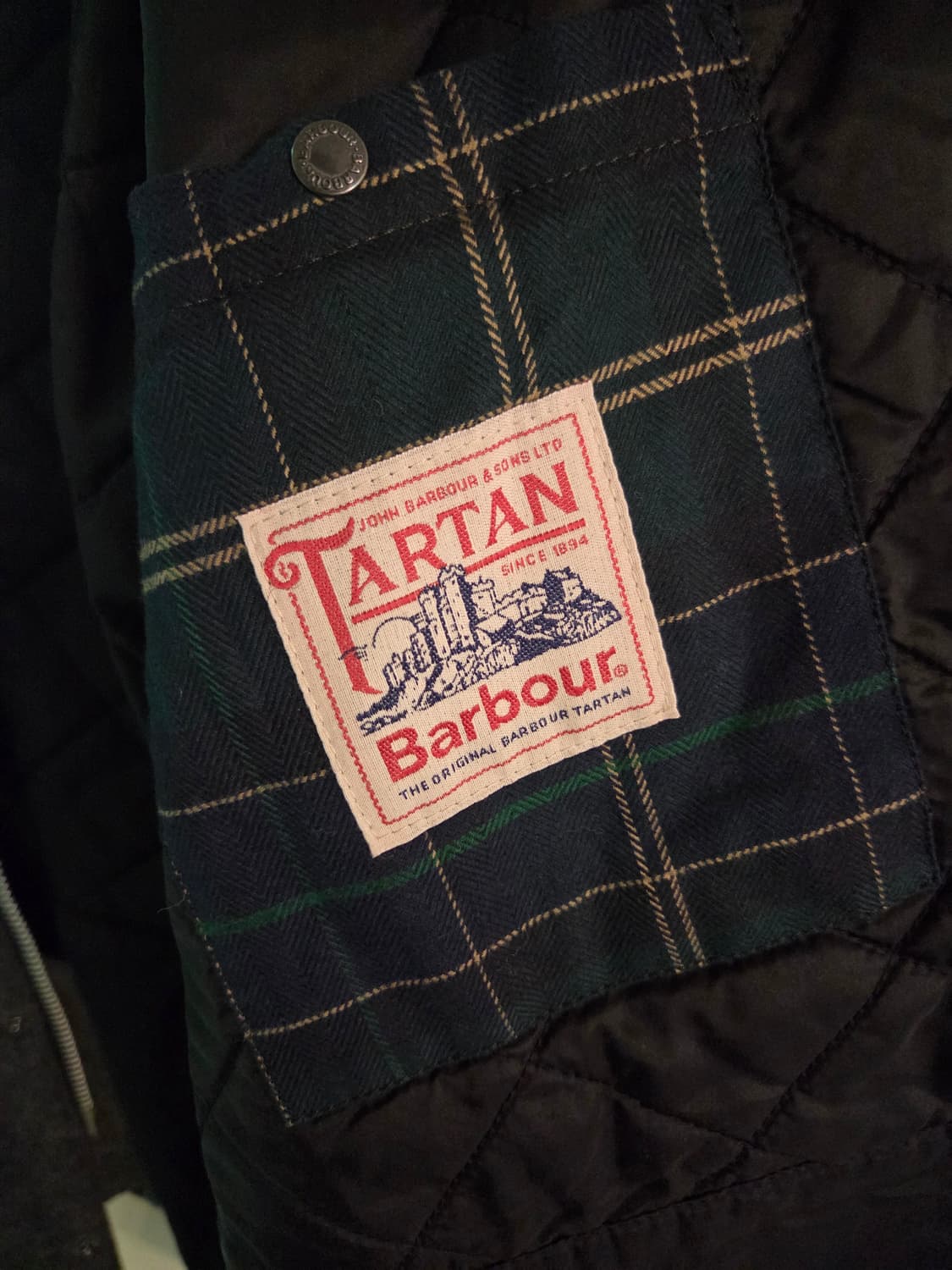 바버 울 비데일 별주모델 XL / 110(택만 뗀 새제품) 상품이미지4