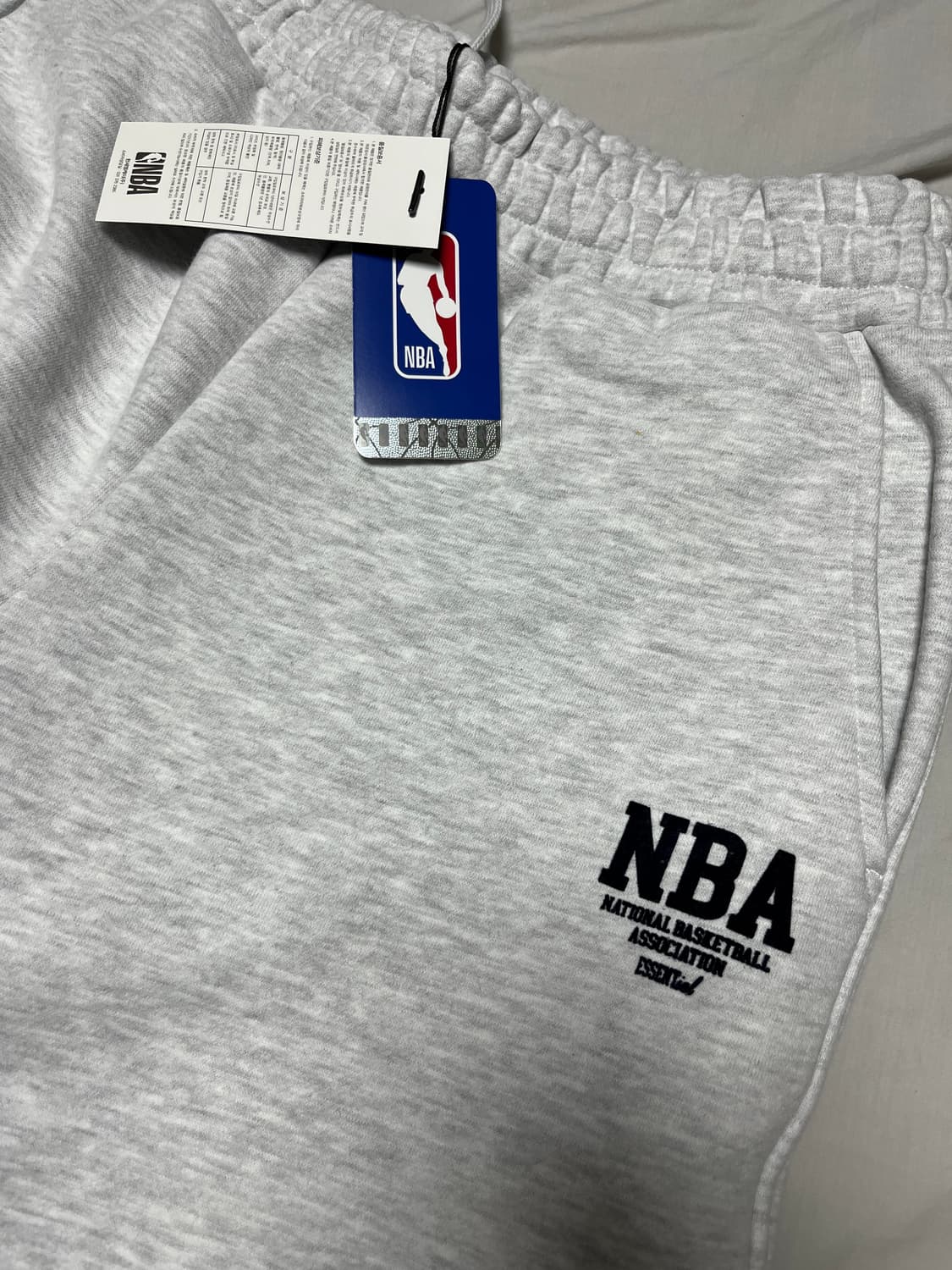 [M] NBA 에센셜 와이드 스웻팬츠 코르티스 건호 착용 새상품 상품이미지6